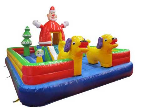 Christmas Use Inflatable Paradise Fun City For Kids