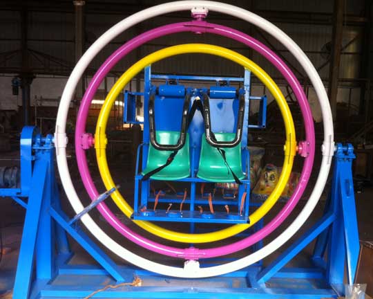 human gyroscope amusement park ride for sale