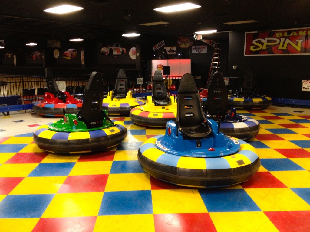 Spin Zone indoor Bumper Cars