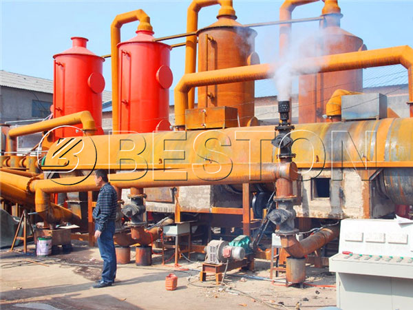 biomass charcoal making machine