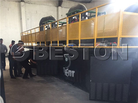 Waste Tyre Pyrolysis Recycling Machine