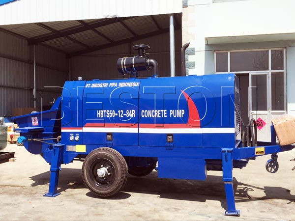 ready mix concrete pump