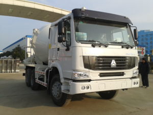 mobile concrete mix truck