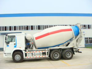 mobile concrete mix truck