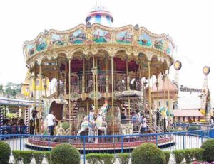 Large Double Decker Carousel