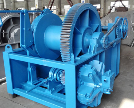 15 ton hydraulic winch
