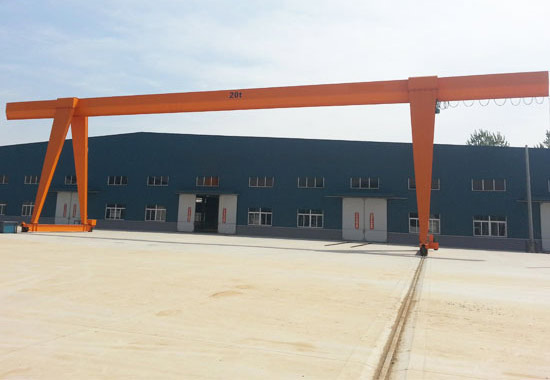 Single Girder 20 Ton Gantry Crane for Sale