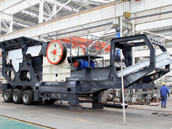 jaw crusher mobile stone plant
