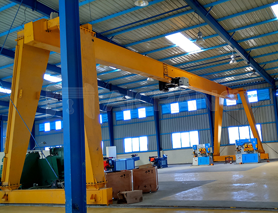 Single Girder Gantry Crane Manufacturer