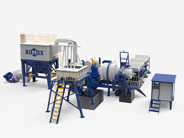 Mobile Asphalt Mixing Plant