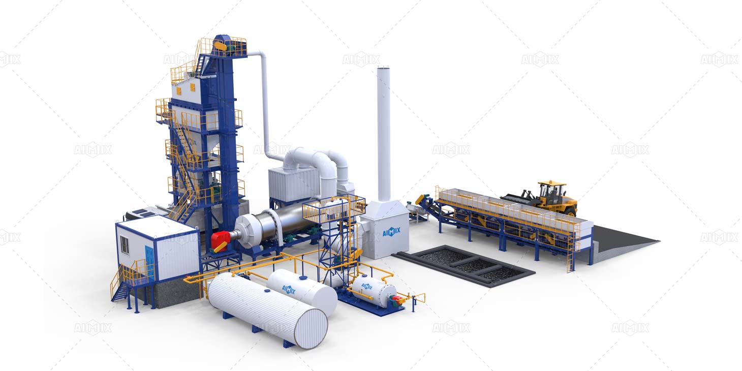 Asphalt Batch Plant Layout