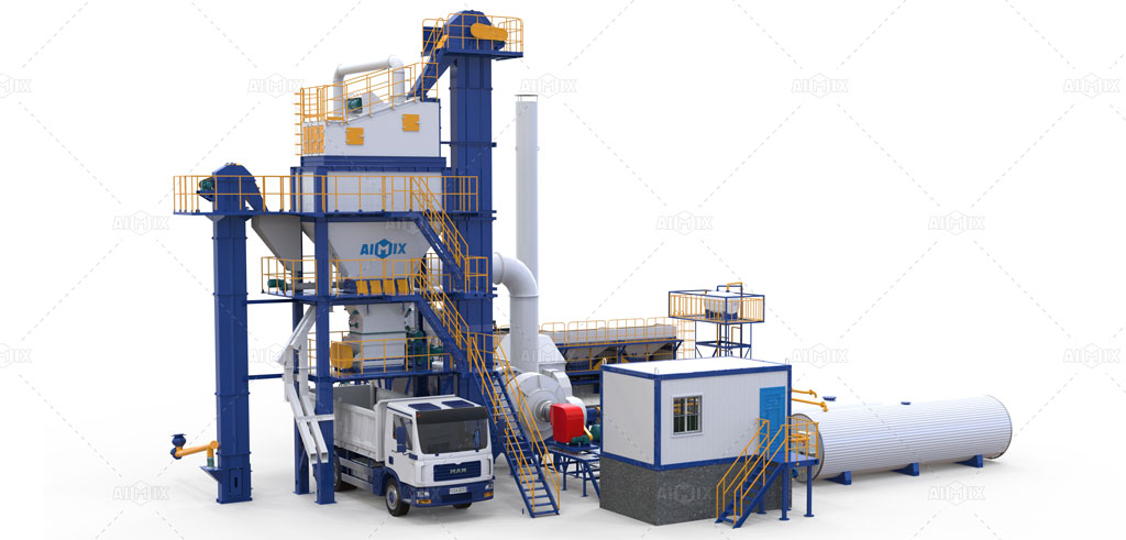 ALQ seri Aimix asphalt batching plant