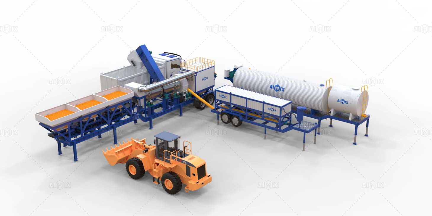New Mobile Asphalt Batching Plant for Sale