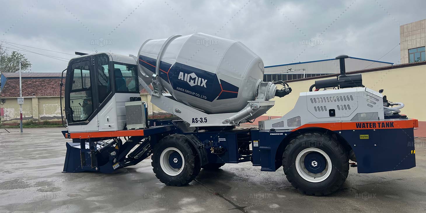 self loading concrete mixer for sale
