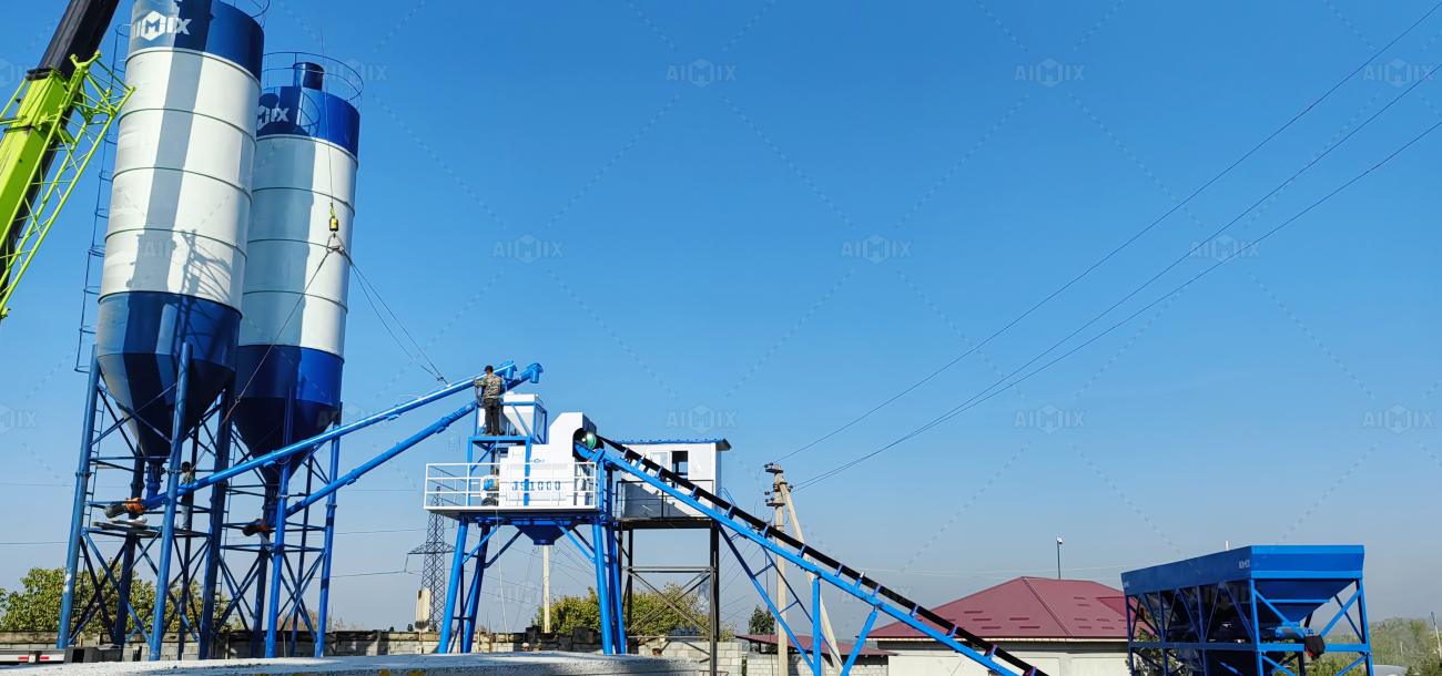 Concrete batching plant price list
