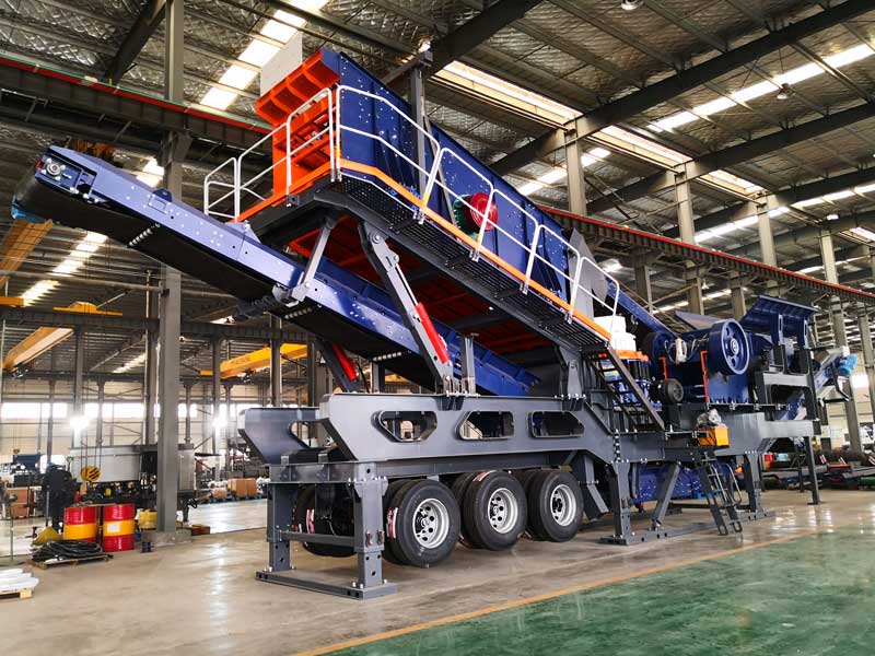 Mobile Stone Crusher with Multiple Function