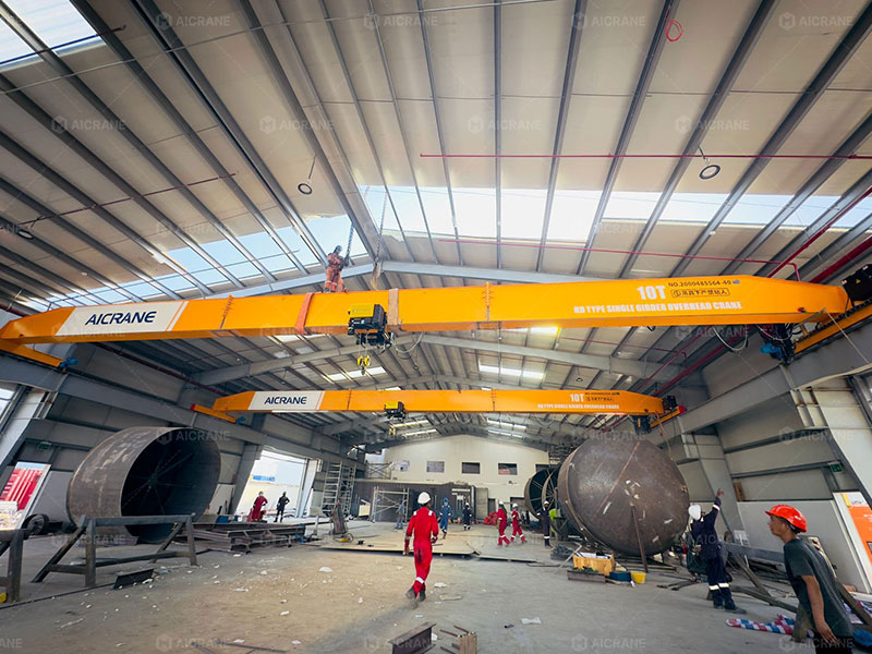 single girder eot crane