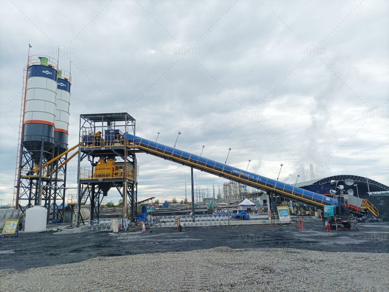 China concrete batching plant