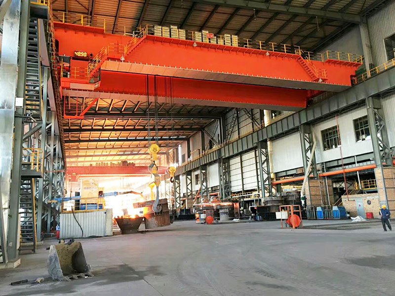 100 ton ladle crane