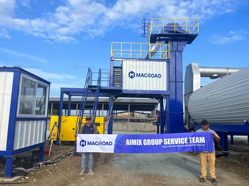 Mobile Asphalt Plant for Sale in the Dominican Republic